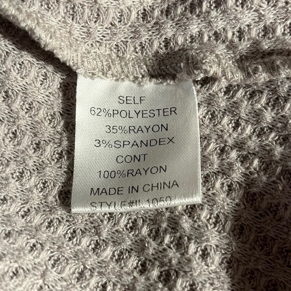 In Loom Women’s Waffle Knit Boho Blouse - Picture 6 of 7